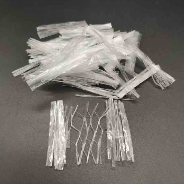 Enhanced Fibrillated Polypropylene Fiber 12mm 18mm 