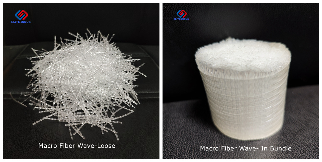 synthetic macro fiber wave